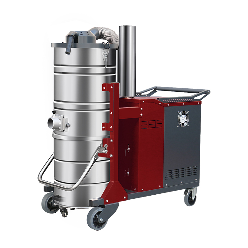 威海坦洁380V 双桶手动反吹工业吸尘器X8系列